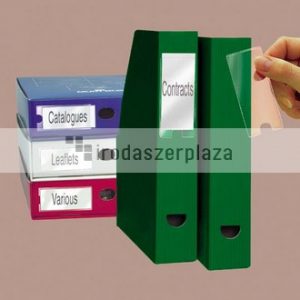 Címketartó zseb, 75x150 mm, öntapadó, 3L