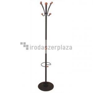 Ruhafogas, fém váz, fa gombokkal, "Orione", fekete