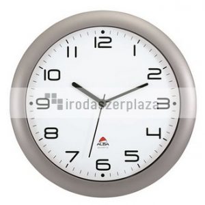 Falióra, 30 cm, ALBA "Hornew", ezüst