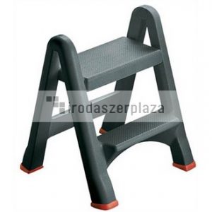 Összecsukható létra, 2 lépcsőfokos, műanyag, CURVER
