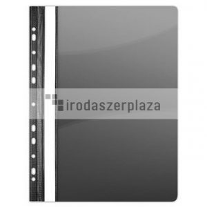 Gyorsfűző, lefűzhető, PVC, A4, DONAU, fekete
