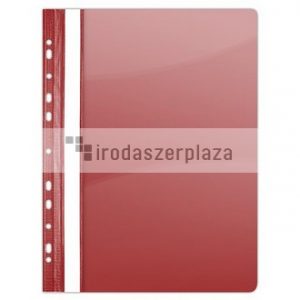 Gyorsfűző, lefűzhető, PVC, A4, DONAU, piros