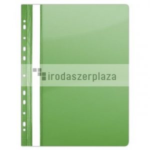 Gyorsfűző, lefűzhető, PVC, A4, DONAU, zöld