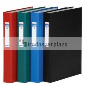 Gyűrűs könyv, 2 gyűrű, 40 mm, A4, PP/karton, DONAU, kék