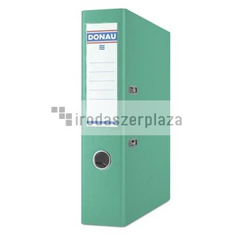 Iratrendező, 75 mm, A4, PP/karton, DONAU "Szivárvány", türkiz