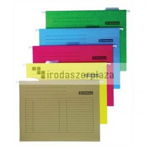 Függőmappa, karton, A4, DONAU, zöld