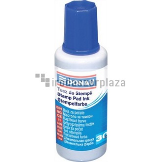 Bélyegzőfesték, 30 ml, DONAU, kék