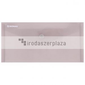 Irattartó tasak, DL, PP, patentos, DONAU, szürke