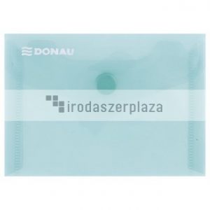 Irattartó tasak, A7, PP, patentos, DONAU, zöld