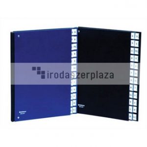 Előrendező, A4, A-Z, karton, DONAU, sötétkék