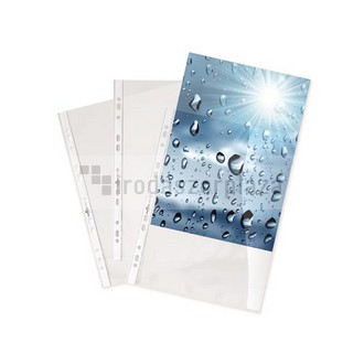 Genotherm, lefűzhető, A4, 80 mikron, víztiszta, DURABLE