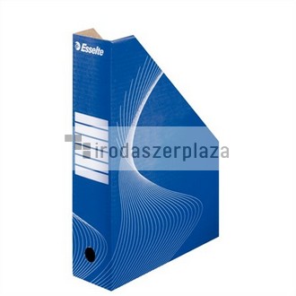 Iratpapucs, karton, 80 mm, összehajtható, ESSELTE "Standard", kék