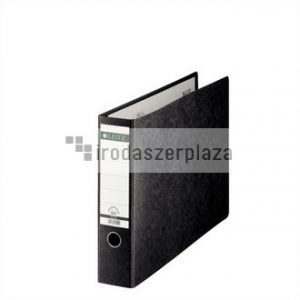 Iratrendező, 77 mm, A3, karton, újrahasznosított, LEITZ "180", fekete