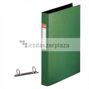 Gyűrűs könyv, 2 gyűrű, 42 mm, A4, PP, ESSELTE "Standard", Vivida zöld