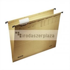 Függőmappa, karton, A4, LEITZ "Alpha Standard", natúr