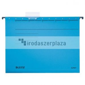 Függőmappa, karton, A4, LEITZ "Alpha Standard", kék