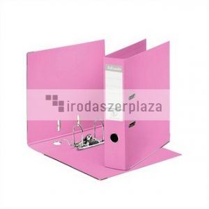 Iratrendező, 75 mm, A4, PP, élvédő sínnel, ESSELTE "Standard", mályva