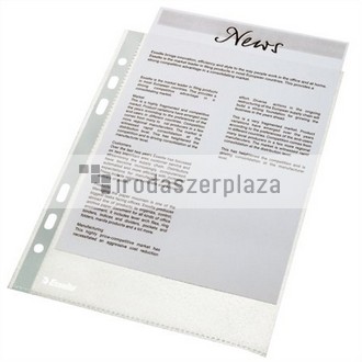 Genotherm, lefűzhető, A5, 43 mikron, narancsos felület, ESSELTE