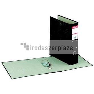 Iratrendező, 70 mm, A4, karton, függőmappákhoz, márványos, ESSELTE, fekete