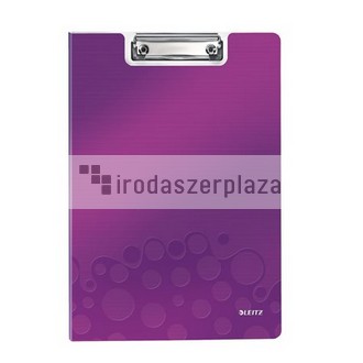 Felírótábla, fedeles, A4, LEITZ "Wow", lila