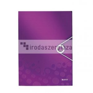 Gumis mappa, PP, A4, LEITZ "Wow", lila