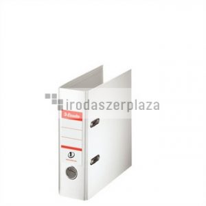 Iratrendező, 75 mm, A5, PP, ESSELTE "Standard", Vivida fehér