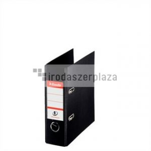 Iratrendező, 75 mm, A5, PP, ESSELTE "Standard", Vivida fekete