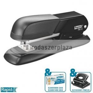Tűzőgép, 24/6, 26/6, 25 lap, RAPID "FM12", fekete