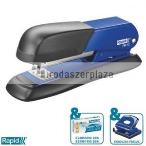 Tűzőgép, 24/6, 26/6, 25 lap, RAPID "FM12", kék