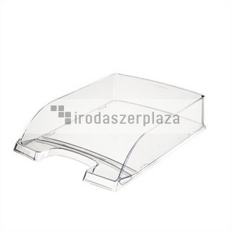 Irattálca, műanyag, LEITZ "Plus", víztiszta