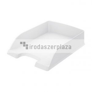 Irattálca, műanyag, LEITZ "Plus", fehér
