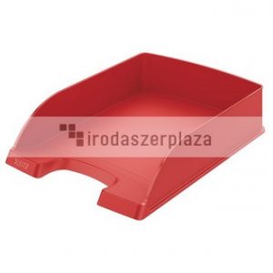 Irattálca, műanyag, LEITZ "Plus", piros