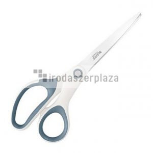 Olló, irodai, 20,5 cm, LEITZ "Wow Titán", fehér