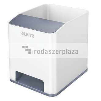Írószertartó, kettős színhatású, LEITZ "Wow", fehér
