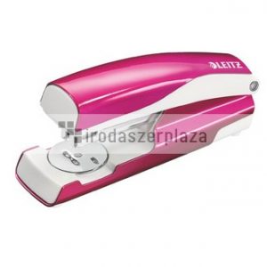 Tűzőgép, 24/6, 26/6, 30 lap, LEITZ "Nexxt Wow", rózsaszín