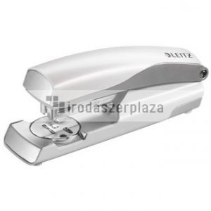 Tűzőgép, 24/6, 26/6, 30 lap, LEITZ "Nexxt Style", kristályfehér