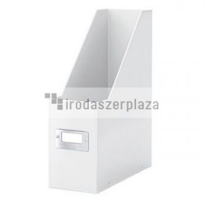 Iratpapucs, PP/karton, 95 mm, LEITZ "Click&Store", fehér