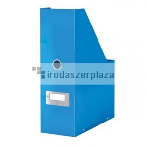Iratpapucs, PP/karton, 95 mm, LEITZ "Click&Store", kék