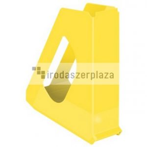 Iratpapucs, műanyag, 68 mm, ESSELTE "Europost", Vivida sárga