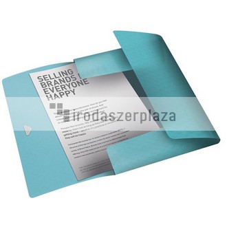 Gumis mappa, 15 mm, PP, A4, ESSELTE "Colour`Breeze", kék