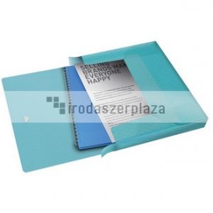 Gumis mappa, 25 mm, PP, A4, ESSELTE "Colour`Breeze", kék