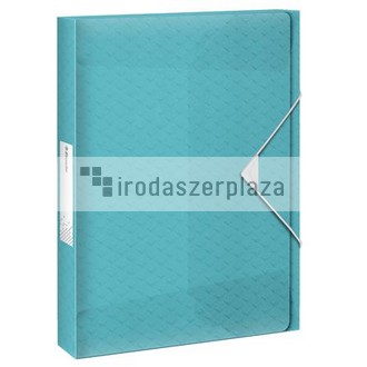 Gumis mappa, 40 mm, PP, A4, ESSELTE "Colour`Breeze", kék