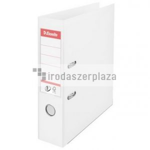 Iratrendező, 75 mm, A4, PP, élvédő sínnel, ESSELTE "Standard", Vivida fehér