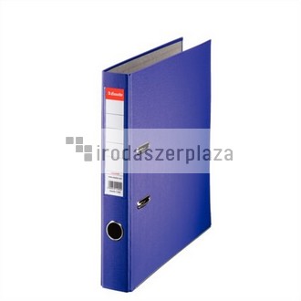 Iratrendező, 50 mm, A4, PP/karton, élvédő sínnel, ESSELTE "Economy", lila