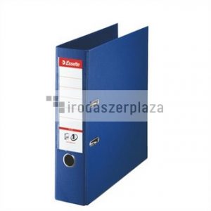 Iratrendező, 80 mm, A4, PP, élvédő sínnel, ESSELTE "Standard Plus", Vivida kék