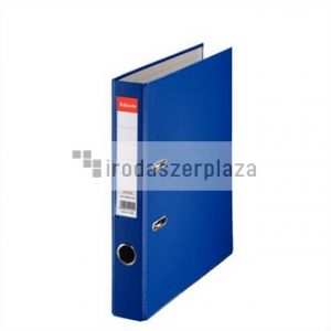 Iratrendező, 50 mm, A4, PP/karton, élvédő sínnel, ESSELTE "Economy", kék