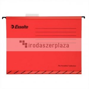 Függőmappa, újrahasznosított karton, A4, ESSELTE "Classic", piros