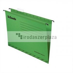 Függőmappa, újrahasznosított karton, A4, ESSELTE "Classic", zöld
