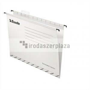 Függőmappa, újrahasznosított karton, A4, ESSELTE "Classic", fehér
