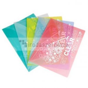 Irattartó tasak, A4, PP, patentos, 180 mikron, FLEXOFFICE "FO-CBF05", vegyes színek
